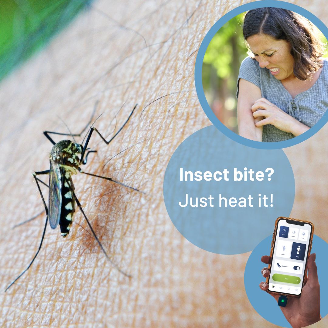 heat it™ - The world’s first smartphone-powered insect bite relief device